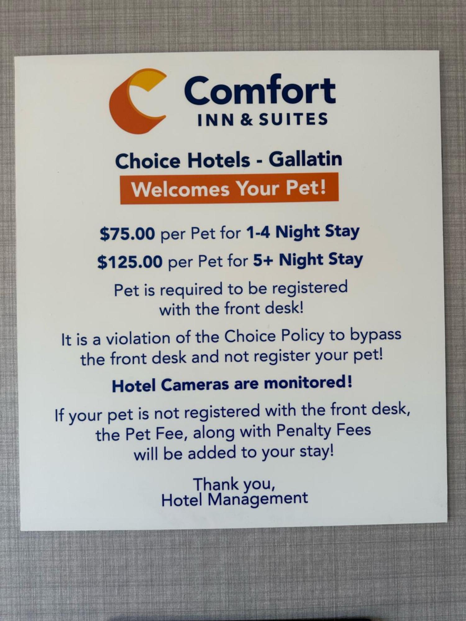 Comfort Inn & Suites Gallatin - Nashville Metro Exteriér fotografie